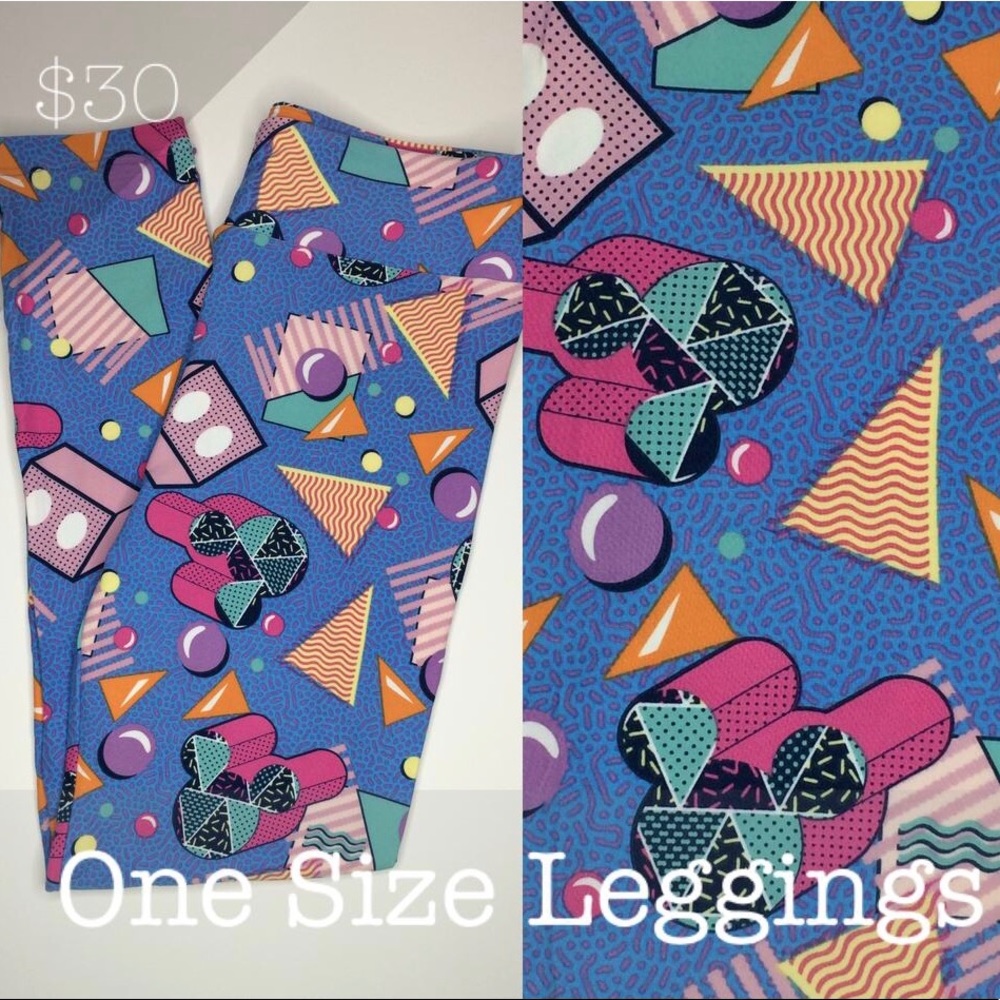 NWT Disney Mickey Leggings LuLaRoe OS 1.0